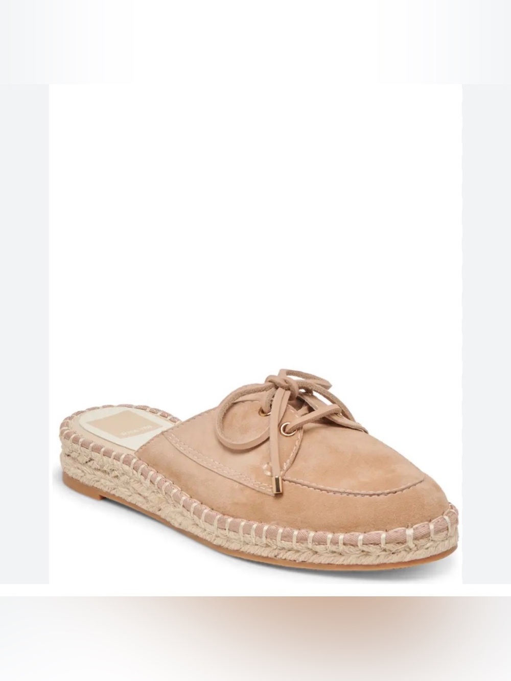 NEW DOLCE VITA hatie flats bamboo suede in bamboo suede 9